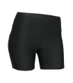SCODY Women’s Black 6" Running Tights – Phone Pocket