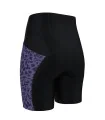 Leopard Medium Rise Tights, 6", Phone pockets - Clearance