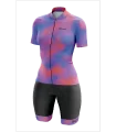 Women's Pixel Cycling Kit – Optimise Jersey & Bib Shorts