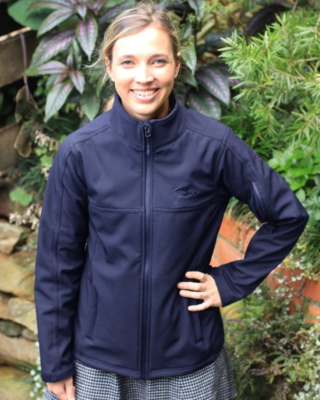 Scody Navy Soft Shell Jacket Women Triathlon Gear Running Gear