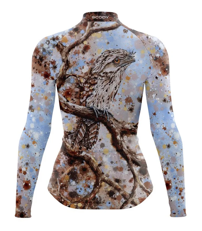 Choose Sleeve Performance Cycle Jersey - Tawny Frogmouth, Women