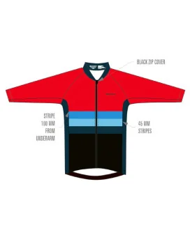 Old Salopians Optimise Long Sleeve Cycle Jersey | Cycle Clothing