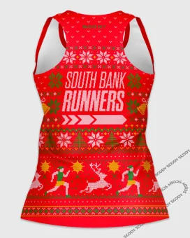 Southbank Runners Christmas Running Singlet Women | Running Gear
