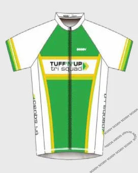 TUFF 'N' UP Triathlon Squad Men's Performance Cycle Jersey | Cycling Clothing