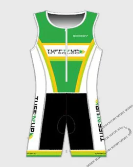 TUFF 'N' UP Triathlon Squad Women's Performance Triathlon Suit | Triathlon Gear
