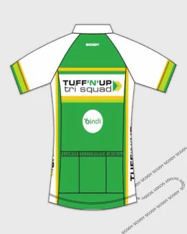 TUFF 'N' UP Triathlon Squad Women's Performance Cycle Jersey  | Cycling Clothing