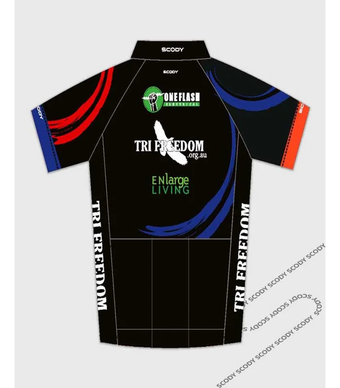 Tri Freedom Men's Performance Cycle Jersey | Cycling Clothing Tri Freedom Men's Performance Cycle Jersey | Cycling Clothing
