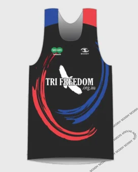 Tri Freedom Men's Running Singlet | Active Wear