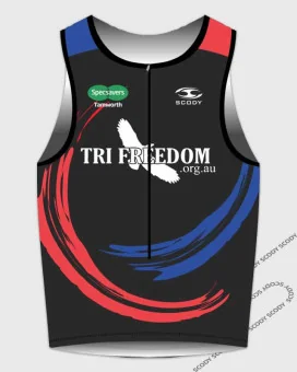 Tri Freedom Men's Triathlon Jersey | Triathlon Gear