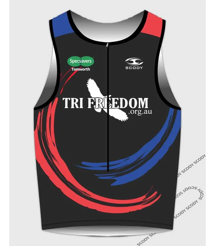 Tri Freedom Men's Triathlon Jersey | Triathlon Gear