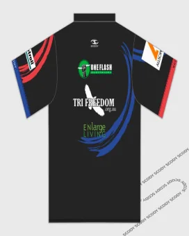 Tri Freedom Men's Sport Polo Shirt | Triathlon Gear