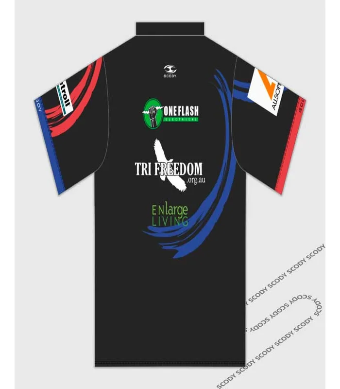 Tri Freedom Men's Sport Polo Shirt | Triathlon Gear
