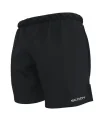 Men's Black Mid Length Running Shorts – Side Pockets | SCODY