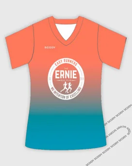 The Ernie Run Club Women's Sports T-Shirt | Running Gear