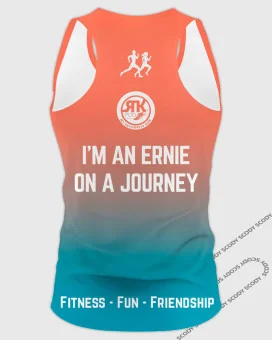 The Ernie Run Club Men's Running Singlet | Running Gear