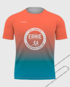 The Ernie Run Club Men's Sports T-Shirt | Active Wear