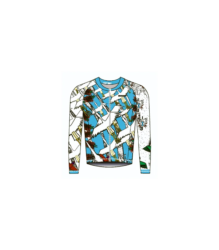 Choose Sleeve Performance Cycle Jersey - Crab Peleton, Men