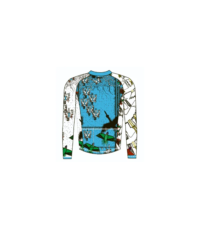 Choose Sleeve Performance Cycle Jersey - Crab Peleton, Men