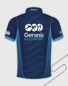 Genesis Sport & Aquatics Men's Polo Shirt | Active Wear | Running Gear
