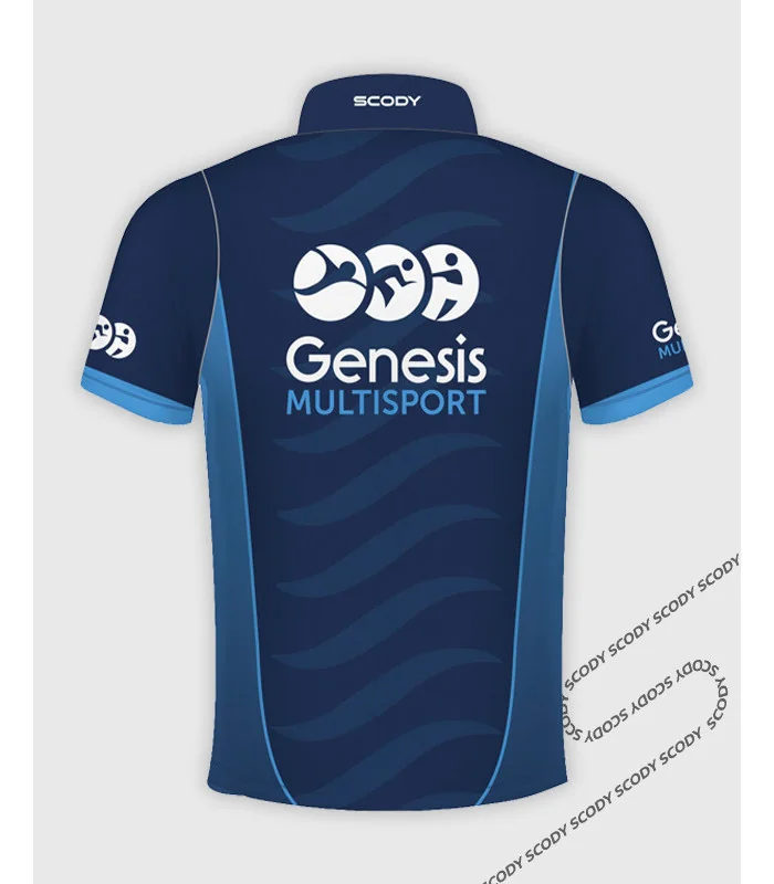 Genesis Sport & Aquatics Men's Polo Shirt | Active Wear | Running Gear