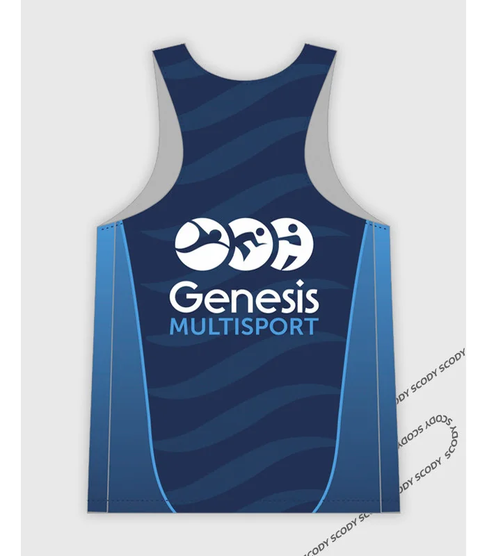 Genesis Sport & Aquatics Men's Run Singlet | Active Wear | Running Gear