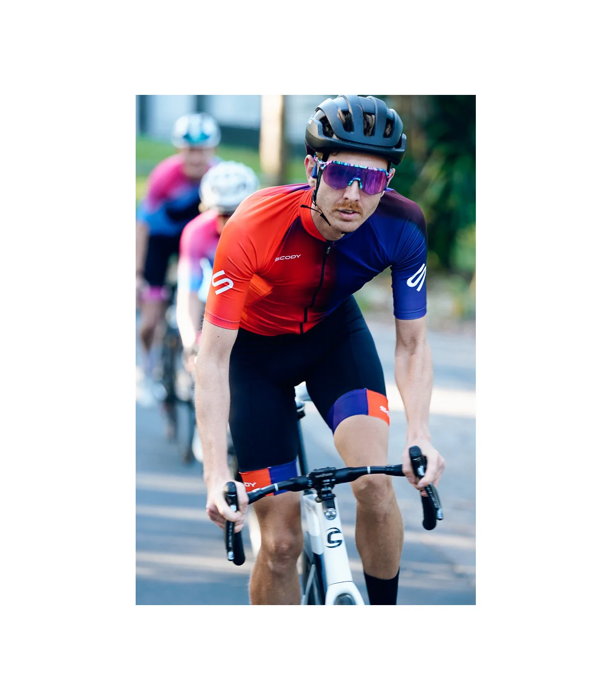 Choose Your Fit Cycle Kit Lit 2.0 Men Size M Jersey Fit Relaxed Short Sleeve Jersey