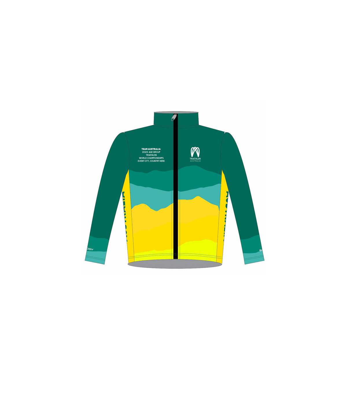 2023 World Champs Women's Spray Jacket Triathlon Gear