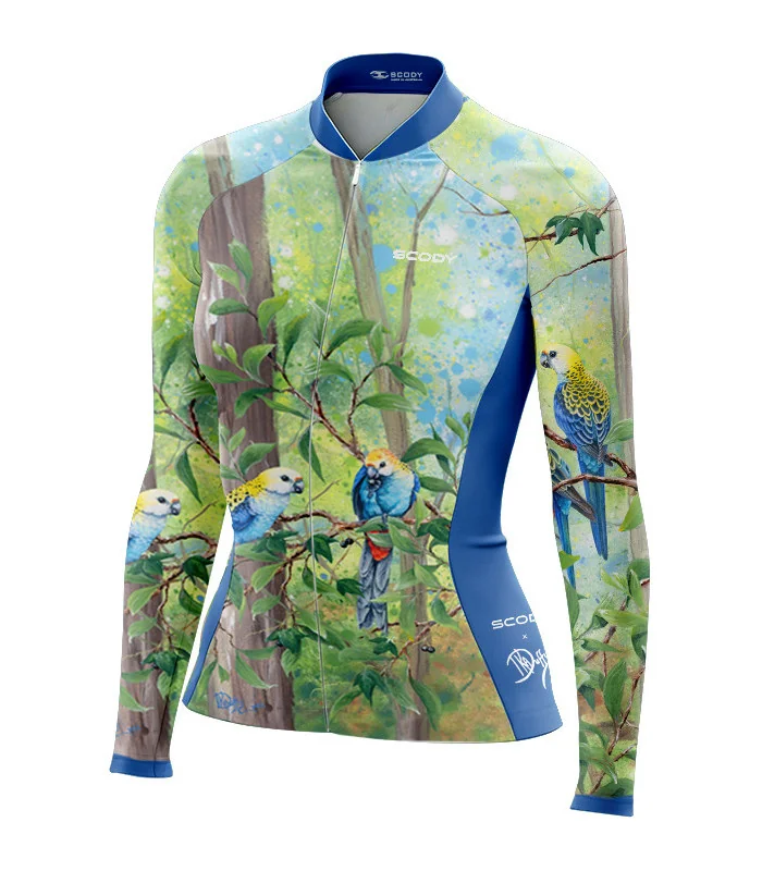 Choose Sleeve Performance Cycle Jersey - Pale Headed Rosella, Women
