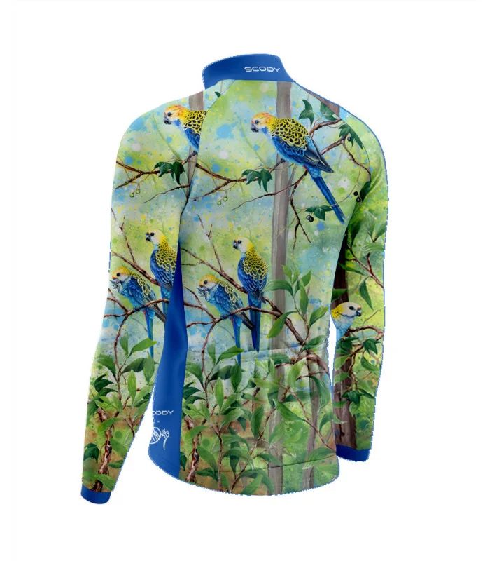 Choose Sleeve Performance Cycle Jersey - Pale Headed Rosella, Men
