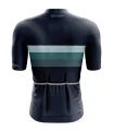 Navy Cycle Jersey with bands of Ocean Green across chest | Cycling Gear |cycle Jersey