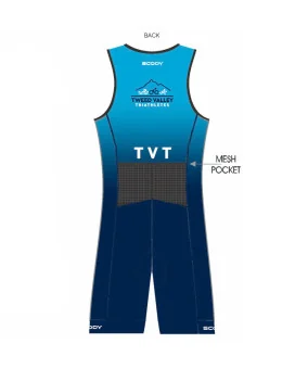 Tweed Valley Triathletes Women's Performance Triathlon Suit, Sleeveless