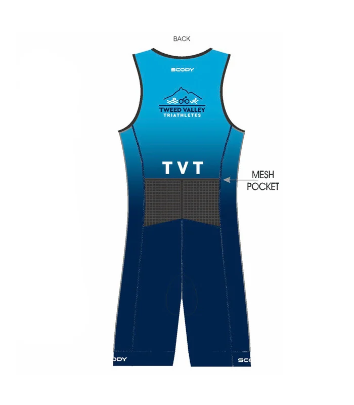 Tweed Valley Triathletes Women's Performance Triathlon Suit, Sleeveless