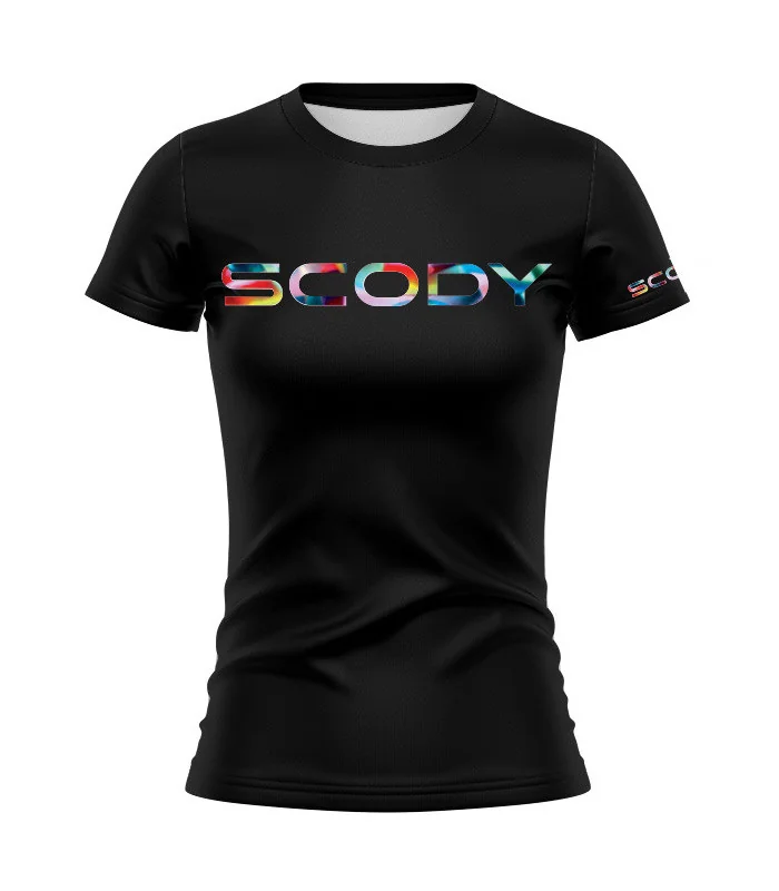 Run Shirt, UPF50+ - Fluoro Splash, Women