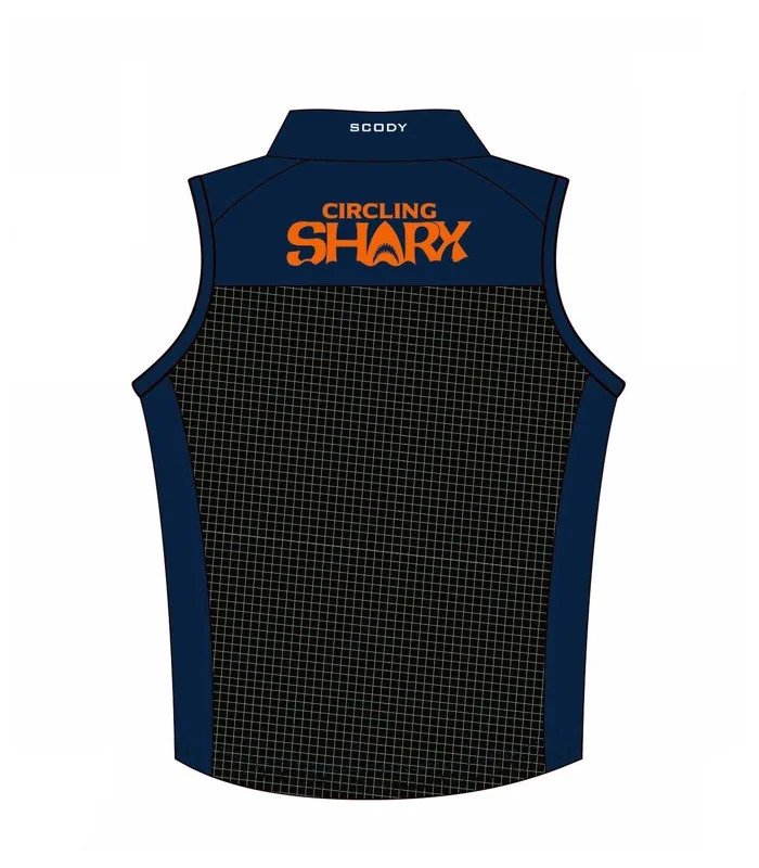 Circling Sharx Men's Cycling Wind Vest | Cycling Clothing