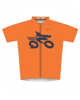 Circling Sharx Men's Performance Cycle Jersey | Cycling Clothing