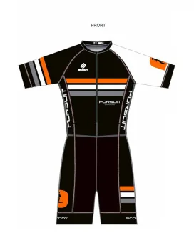 Pursuit Coaching Aero Optimised A.I.R Men's Triathlon Suit, 3/4 zip