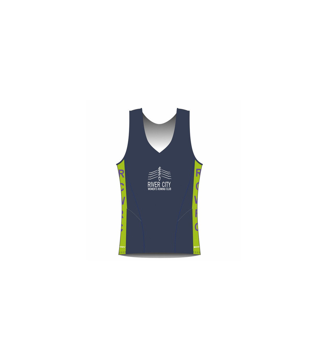 River City Rowing Racing Singlet, Women Rowing Gear Made to Order
