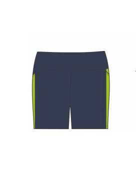 River City Rowing 6" Medium Rise Tights, pockets| Active Wear