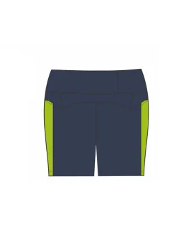 River City Rowing 6" Medium Rise Tights, pockets| Active Wear