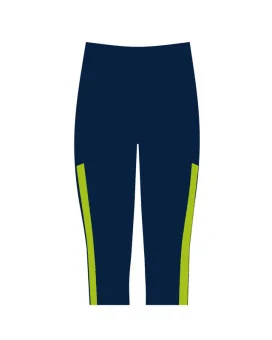 River City Rowing 3/4 Medium Rise Tights, pockets| Active Wear