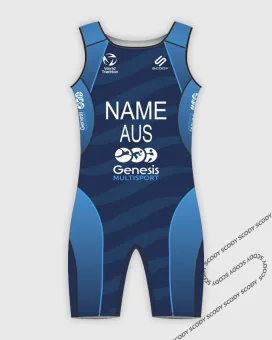 Genesis Sport & Aquatics Men's Elite Triathlon Suit