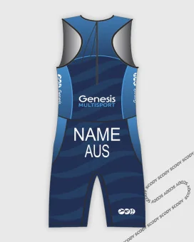 Genesis Sport & Aquatics Men's Elite Triathlon Suit