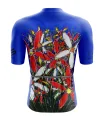 Cycle Jersey with design based on original art work Tangled Flowers by David Hart