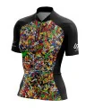 SCODY Women’s 8 Black Dogs Cycle Jersey – Choose Fit