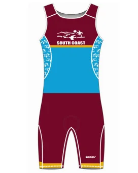South Coast School Sport Elite Men Triathlon Suit
