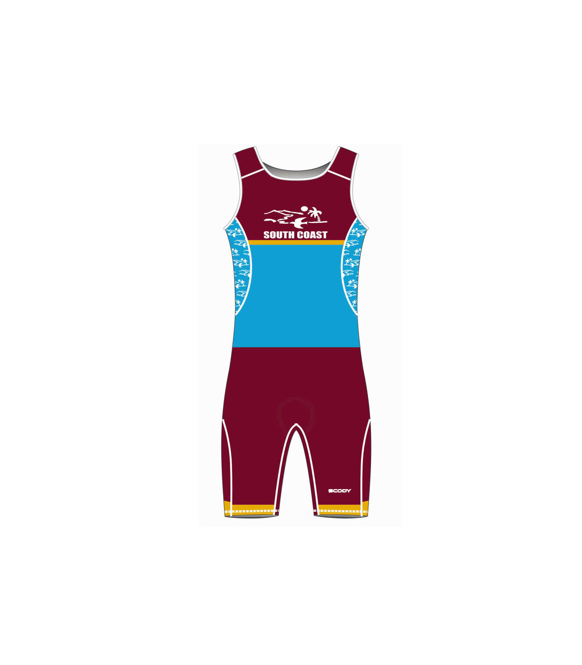 South Coast School Sport Junior Elite Triathlon Suit Triathlon Gear