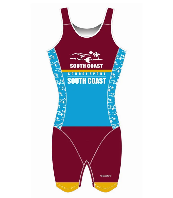 South Coast School Sport Elite Women Triathlon Suit | Triathlon Gear