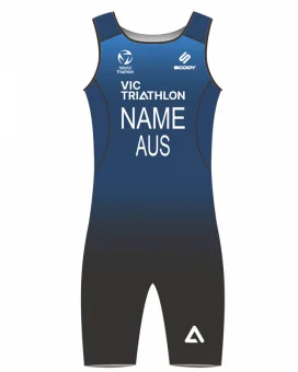 AusTriathlon VIC State Men's Elite Triathlon Suit | Made in Australia