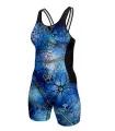 Women's Floral Cluster triathlon suit w open back for sale at Scody Australia. Flexible payment options| Triathlon Suits