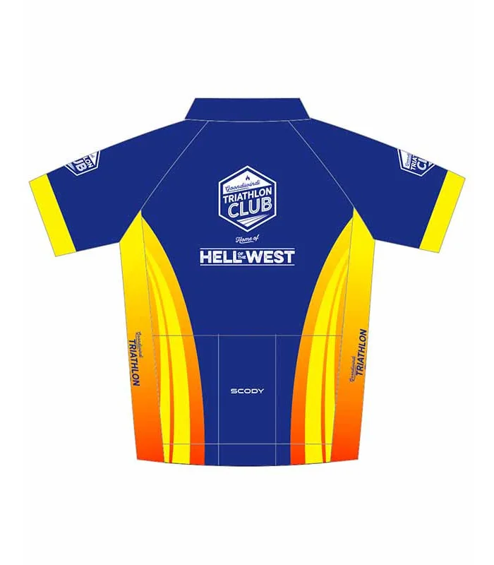 Goondiwindi Triathlon Club Performance Cycle Jersey - Men | Cycling Clothing